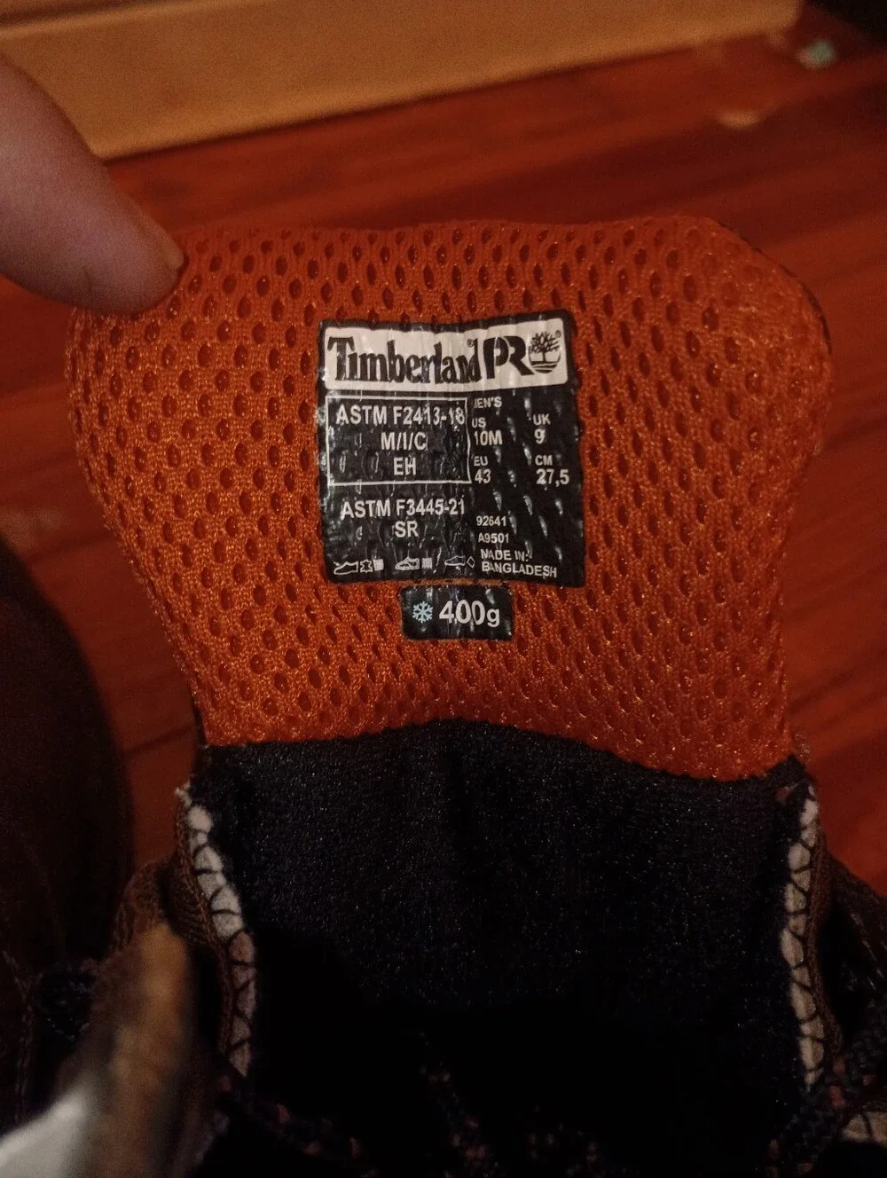 Timberland Brown and Black Men's Work Boots